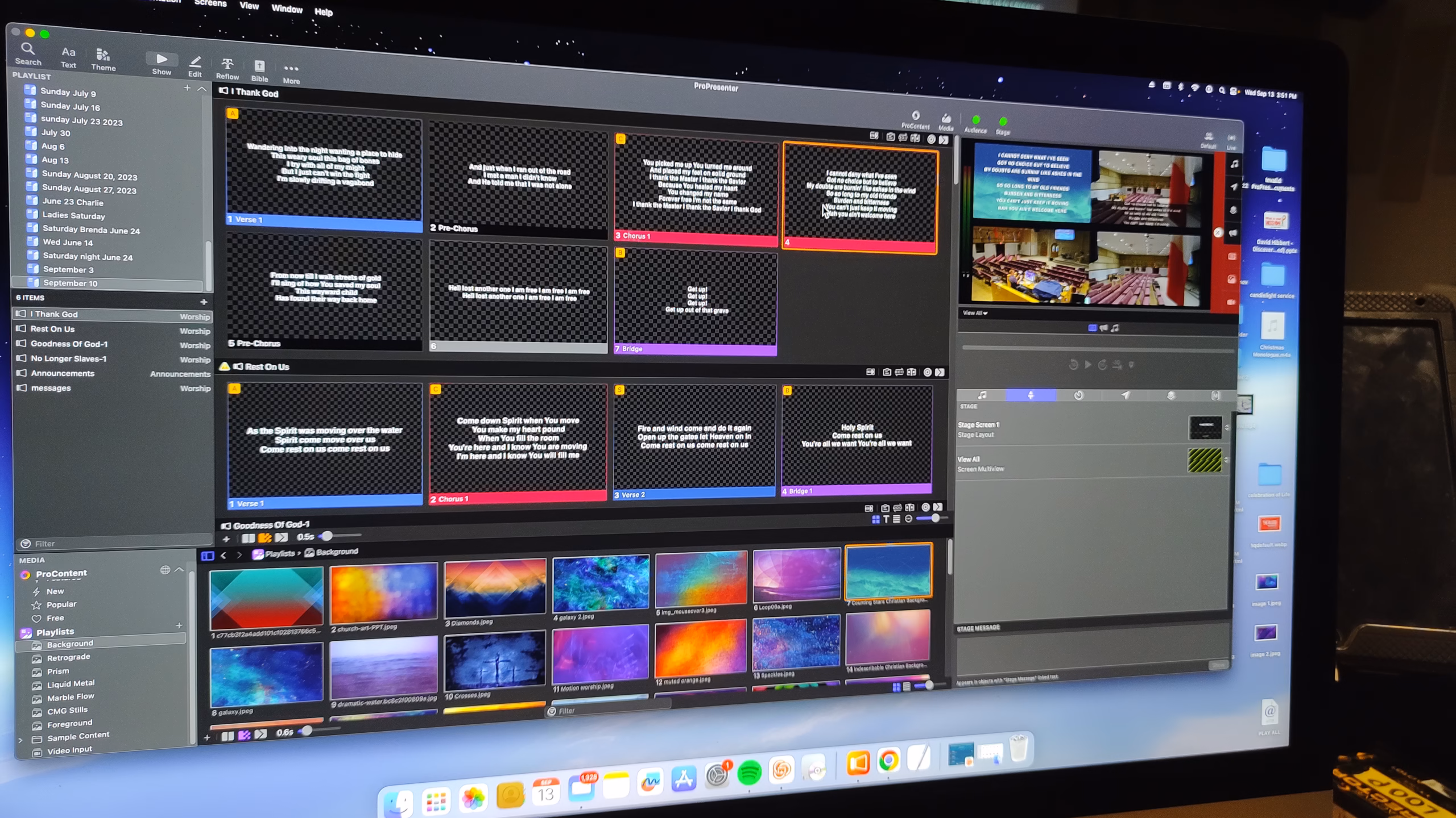 Facility Event Presentation and A/V